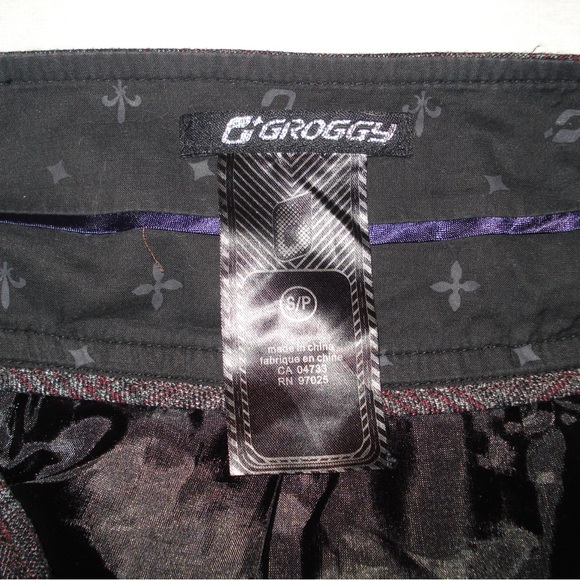 Groggy plaid pleated mini skirt - Picture 3 of 3